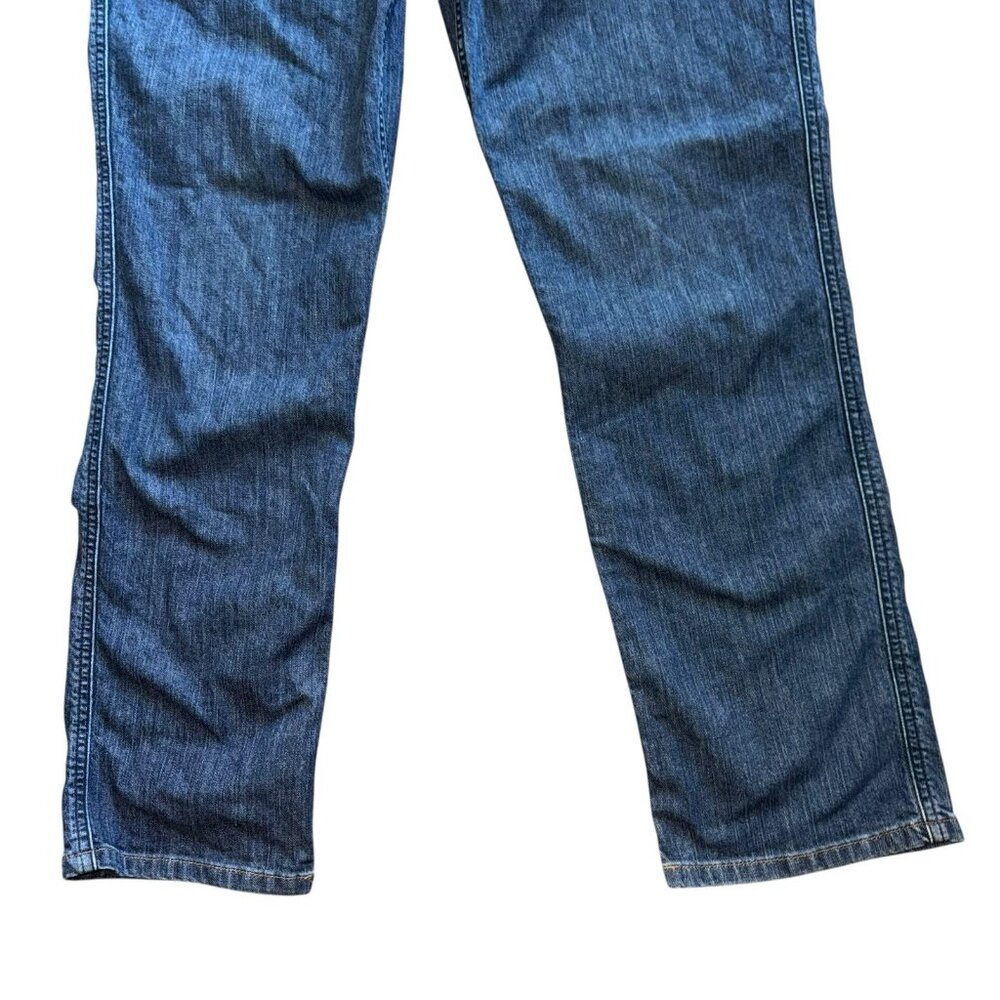 Carhartt Women FR Jeans 14 Regular Original Fit CAT 2 Flame Resistant Blue Denim - Picture 5 of 11